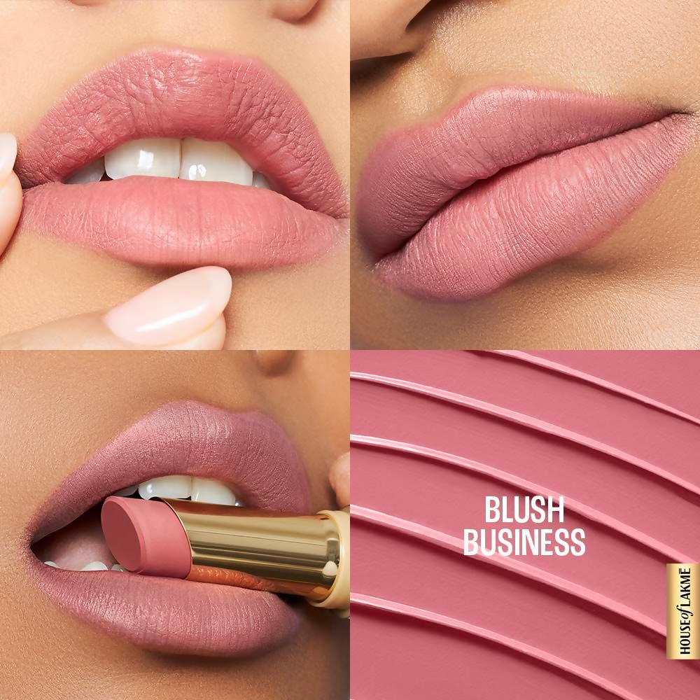 Lakme 9to5 Hya Matte Lipstick - Blush Business