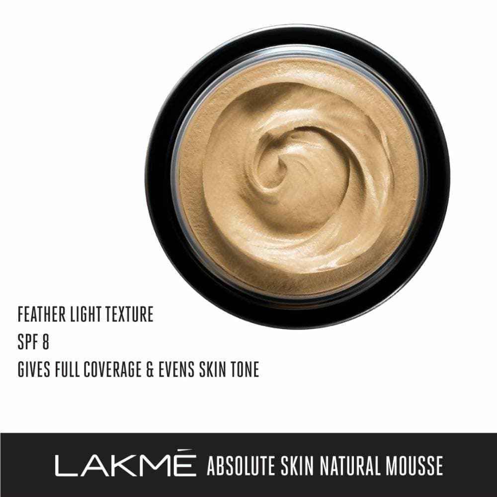 Lakme Absolute Skin Natural Mousse - Classic Ivory Fair