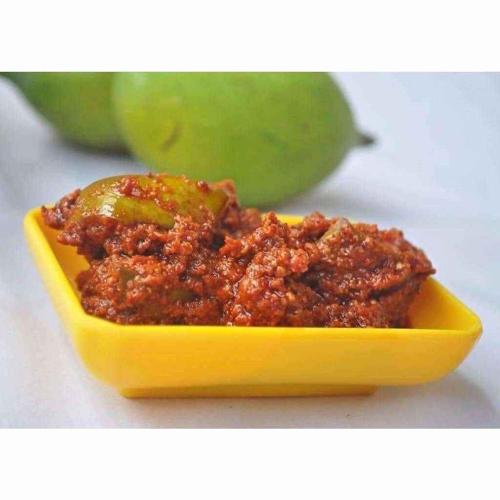 Vellanki Foods - Mango Pickle wih Garlic / Lahasun Ka Aam Aachar