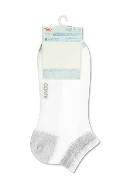 Ankle Socks Conte Active - 229 Transparent with Lurex