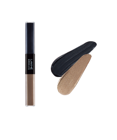 Lakme Absolute Explore Liquid Eye Shadow - Cashmere Love & Diamond Black