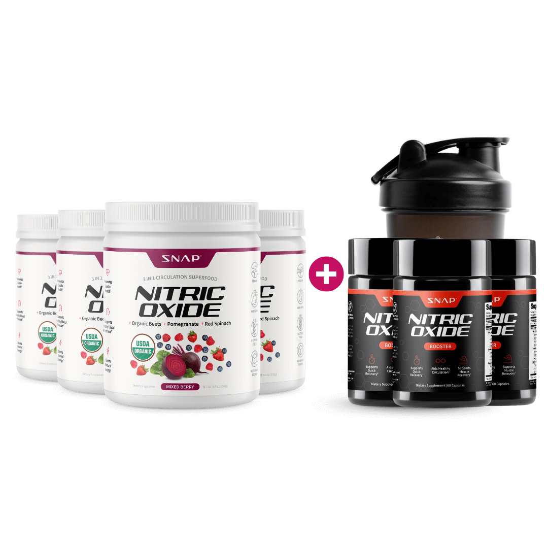 Ultimate Heart Health Package with FREE Shaker by Snap Supplements