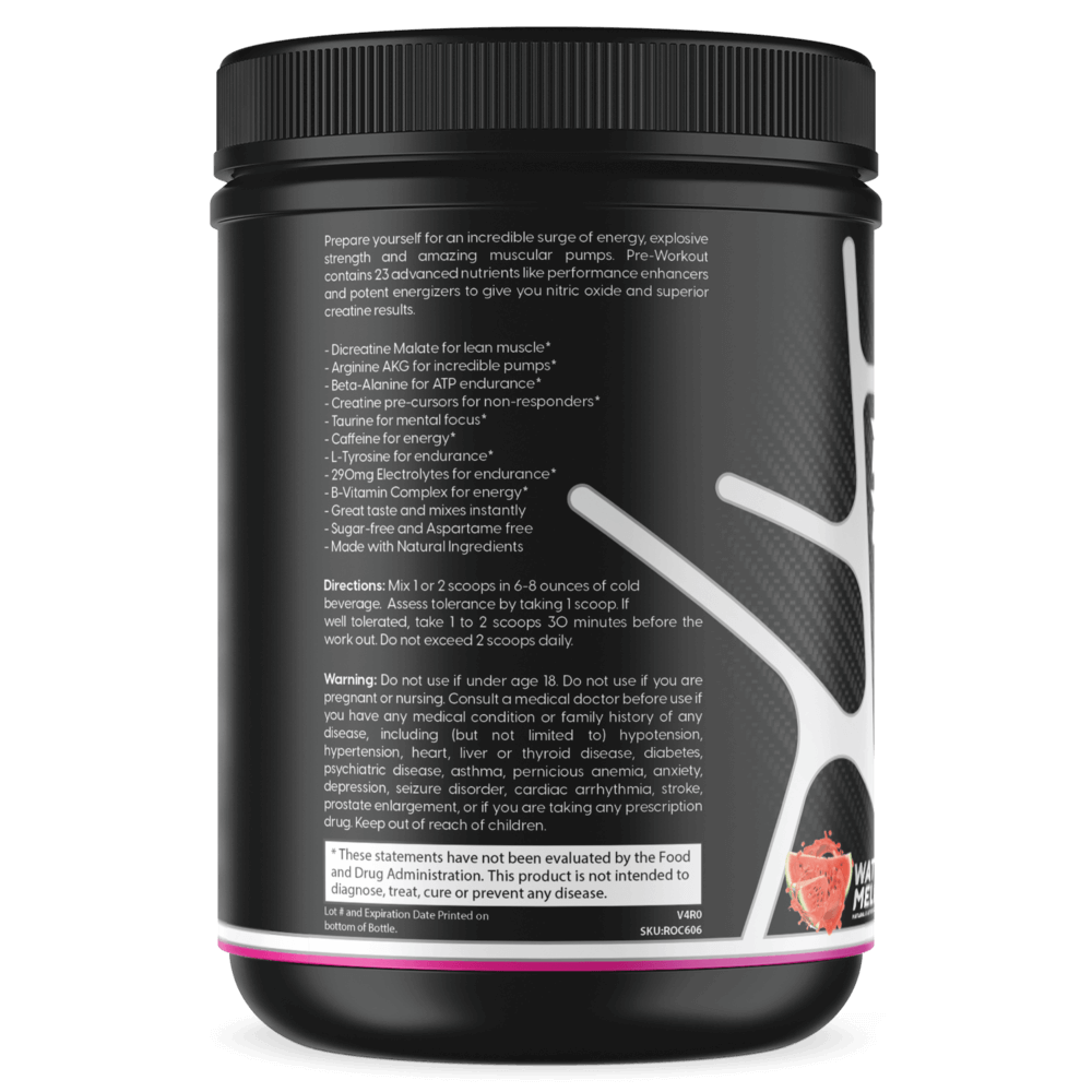 Ultra Concentrate Pre-Workout Watermelon by Znetics