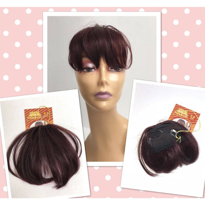Unique 100% Human Hair Bang Piece