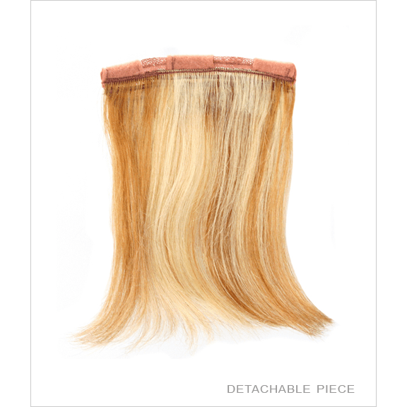 Unique 100% Human Hair Detachable Wig / Style "HDI"