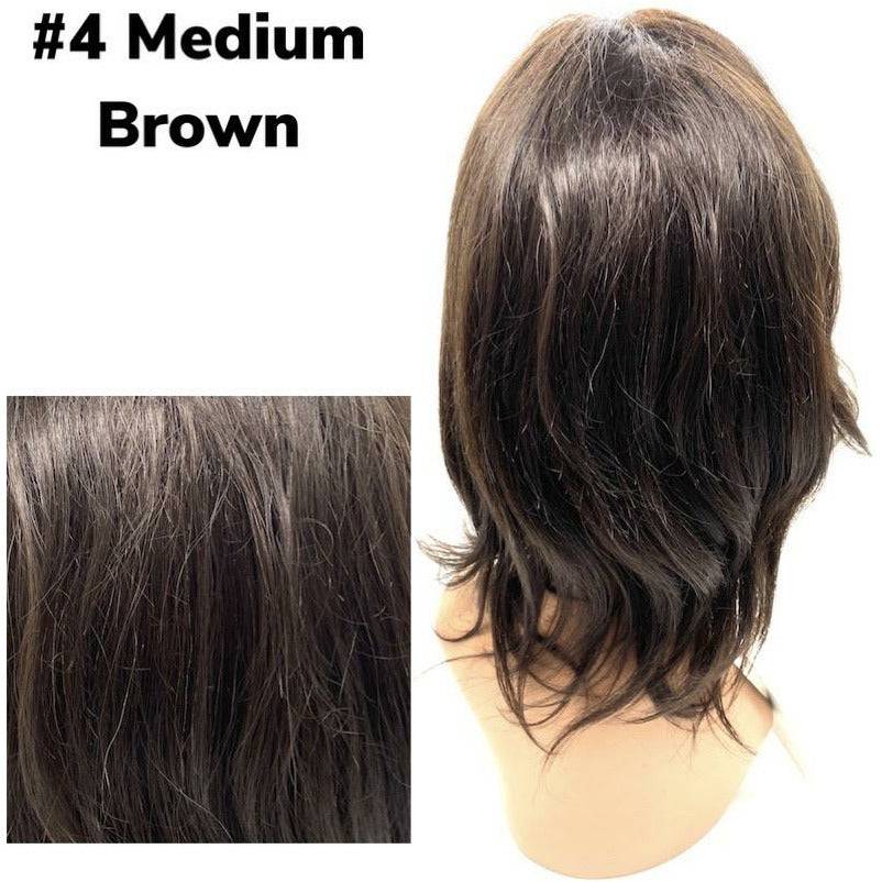 Unique 100% Human Hair Full Wig / Style 