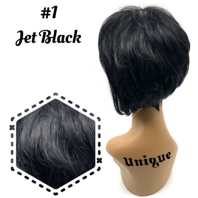 Unique 100% Human Hair Full Wig / Style A9