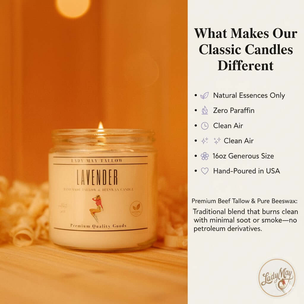 Vanilla Bean Tallow Gift Set For Nourished Skin And Hydration