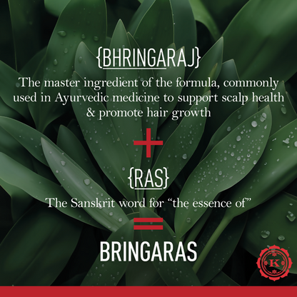 Kama Ayurveda Bringaras Invigorating Scalp &amp; Hair Oil