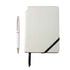 Calais™ Pearlescent White Lacquer Ballpoint and White Journal Gift Set