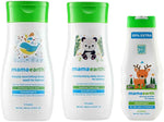 Mamaearth Daily Moisturizing Lotion & Dusting Powder & Deeply Nourishing wash for Babies