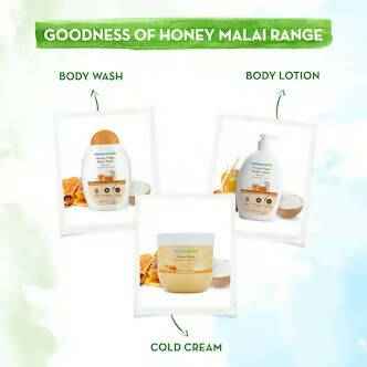 Mamaearth Honey Malai Cold Cream with Honey &amp; Malai For Nourishing Glow