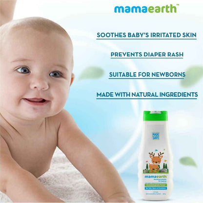 Mamaearth Daily Moisturizing Lotion &amp; Dusting Powder with Organic Oatmeal &amp; Arrowroot Powder for Babies