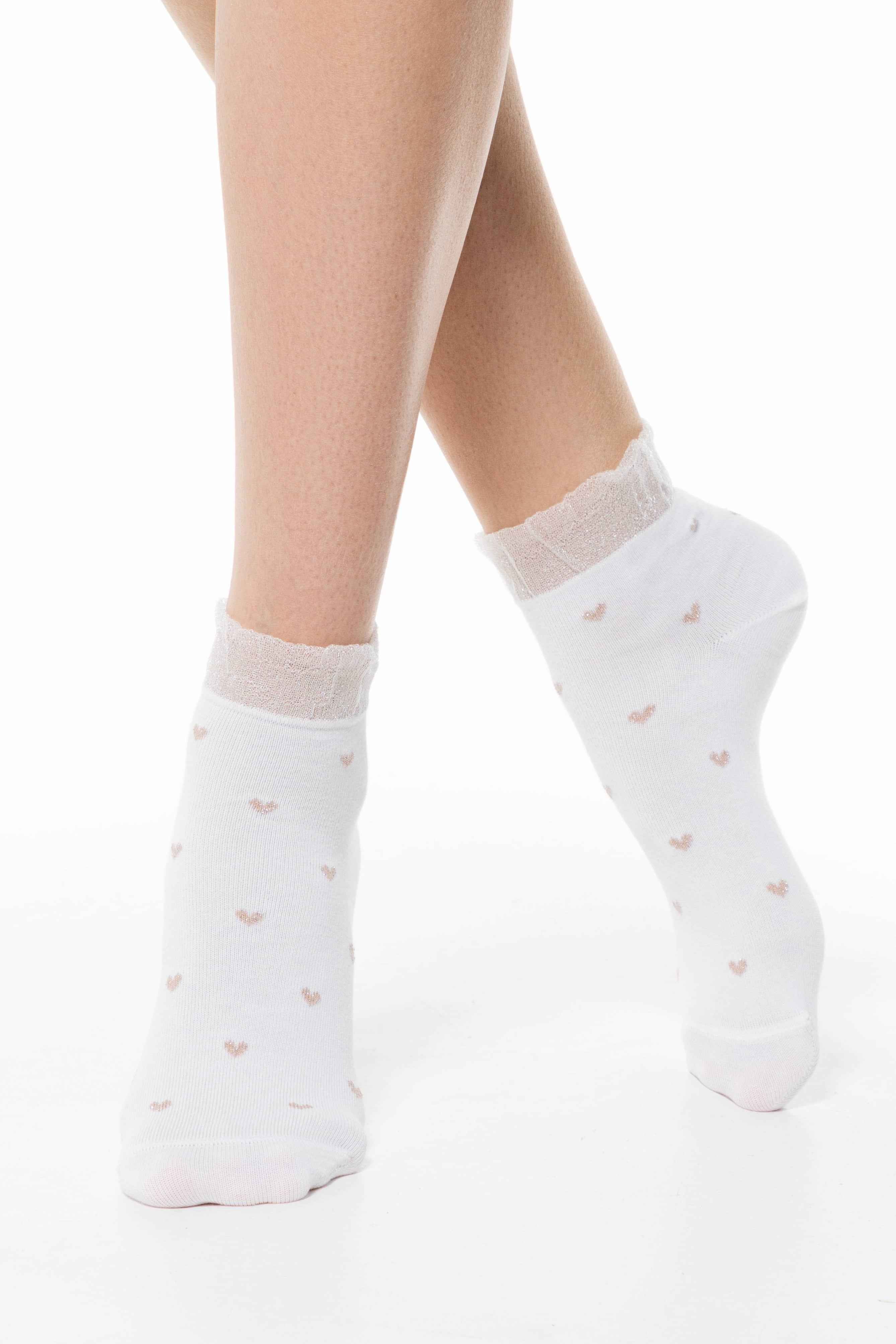 Conte Cotton Socks Classic - 243 Airy Sole and Lurex