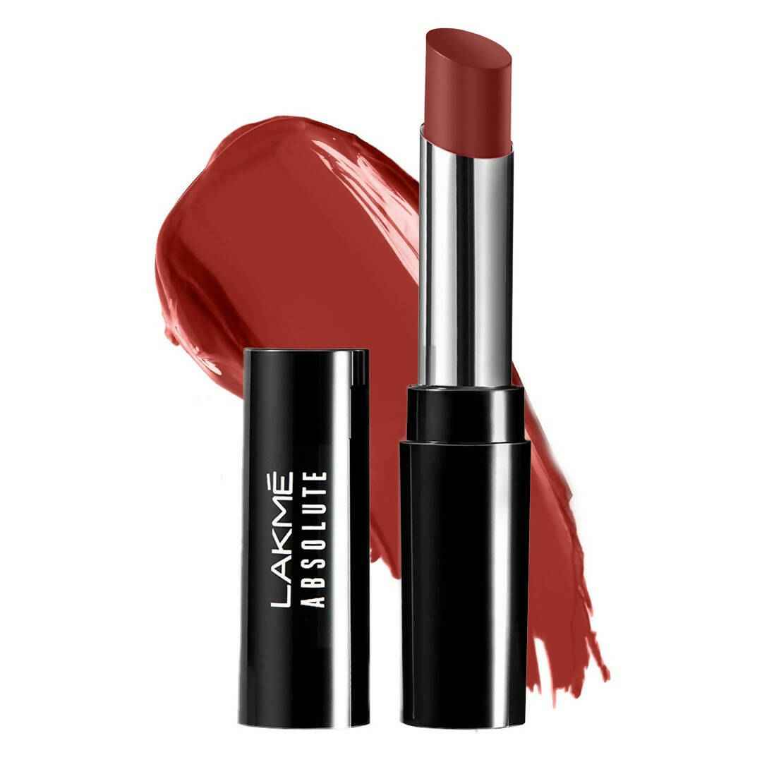 Lakme Absolute Skin Dew Satin Lipstick - 301 Red Dare