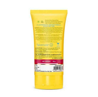 Mamaearth Beetroot Hydraful Sunscreen SPF 50 &amp; PA++++