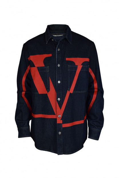 Valentino Garavani Men Denim Jacket by Luosophy