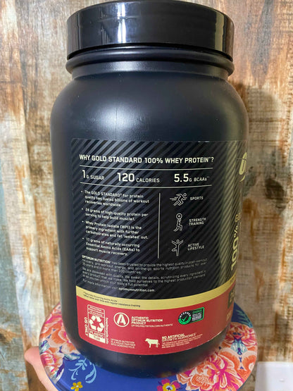 OPTIMUM NUTRITION GOLD STANDARD 100% WHEY PROTEIN 1.98LB Muscle Support Recovery