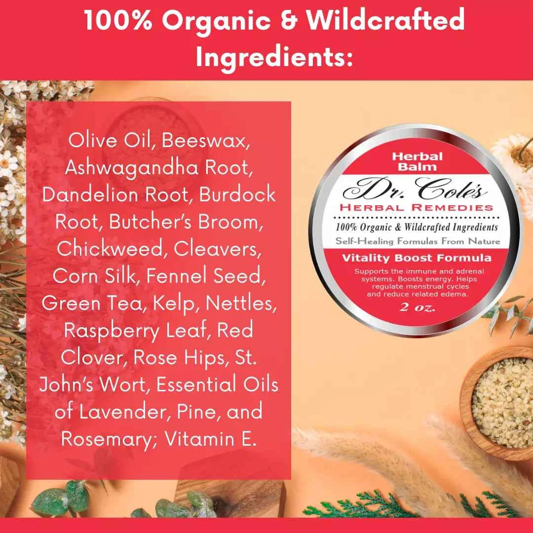 32 - Dr. Cole’s Vitality Herbal Balm