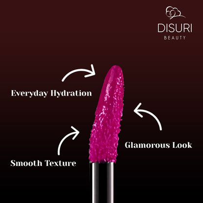 DISURI Beauty Glossy Blast Lip Gloss - Real Love (M42)