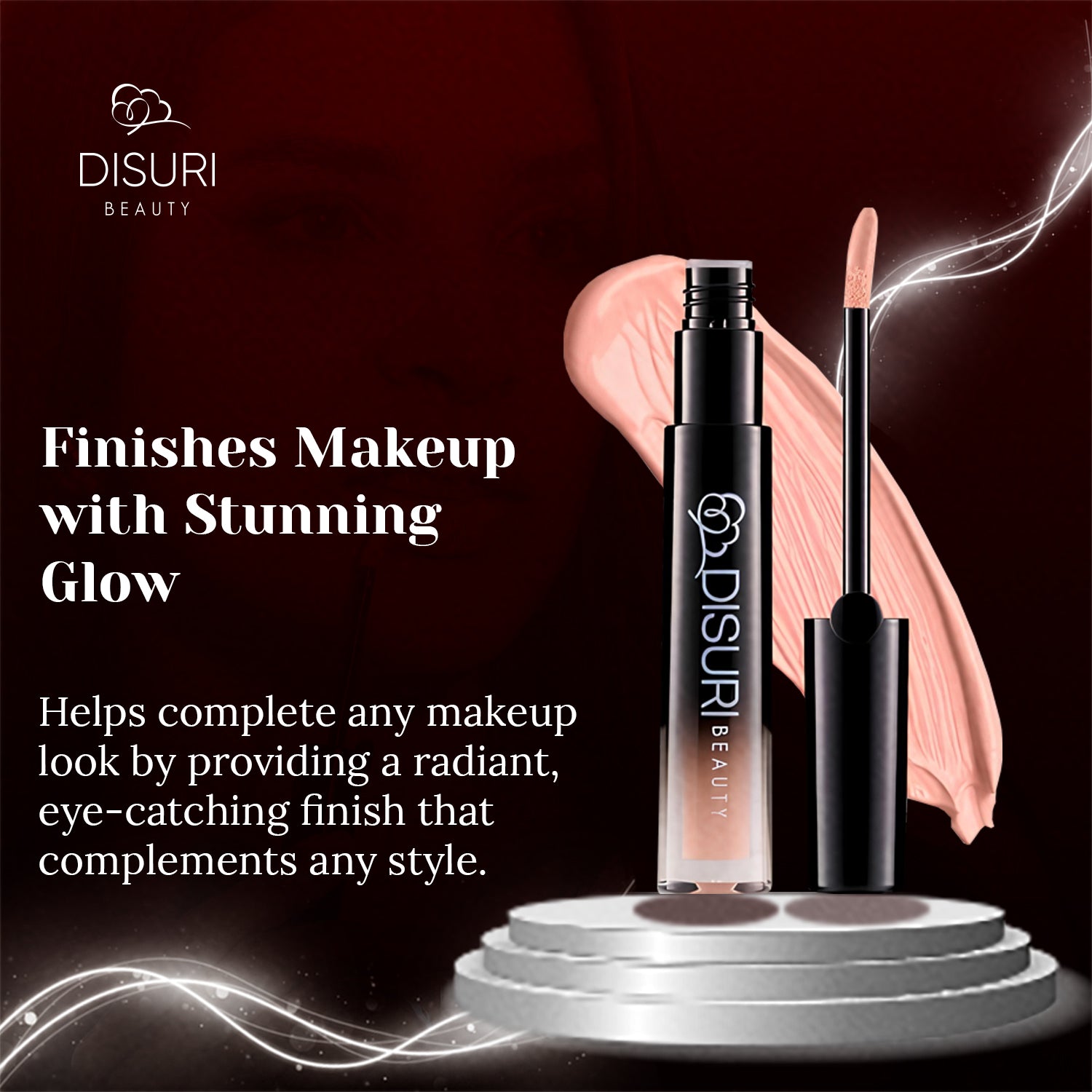 DISURI Beauty Glossy Blast Lip Gloss - Lola (M8)