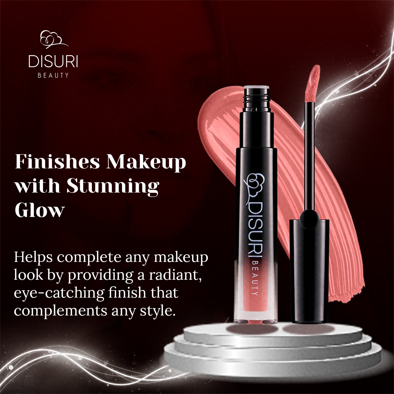 DISURI Beauty Glossy Blast Lip Gloss - Uptown (M67)