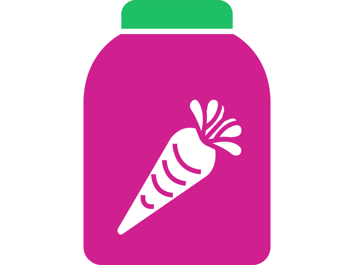 Vegetable powder, 1 pound, Puriva Nutrition