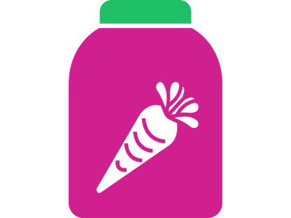 Vegetable powder, 1 pound, Puriva Nutrition