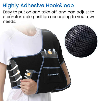 Arm Sling for Elbow Injury with Adjustable Support