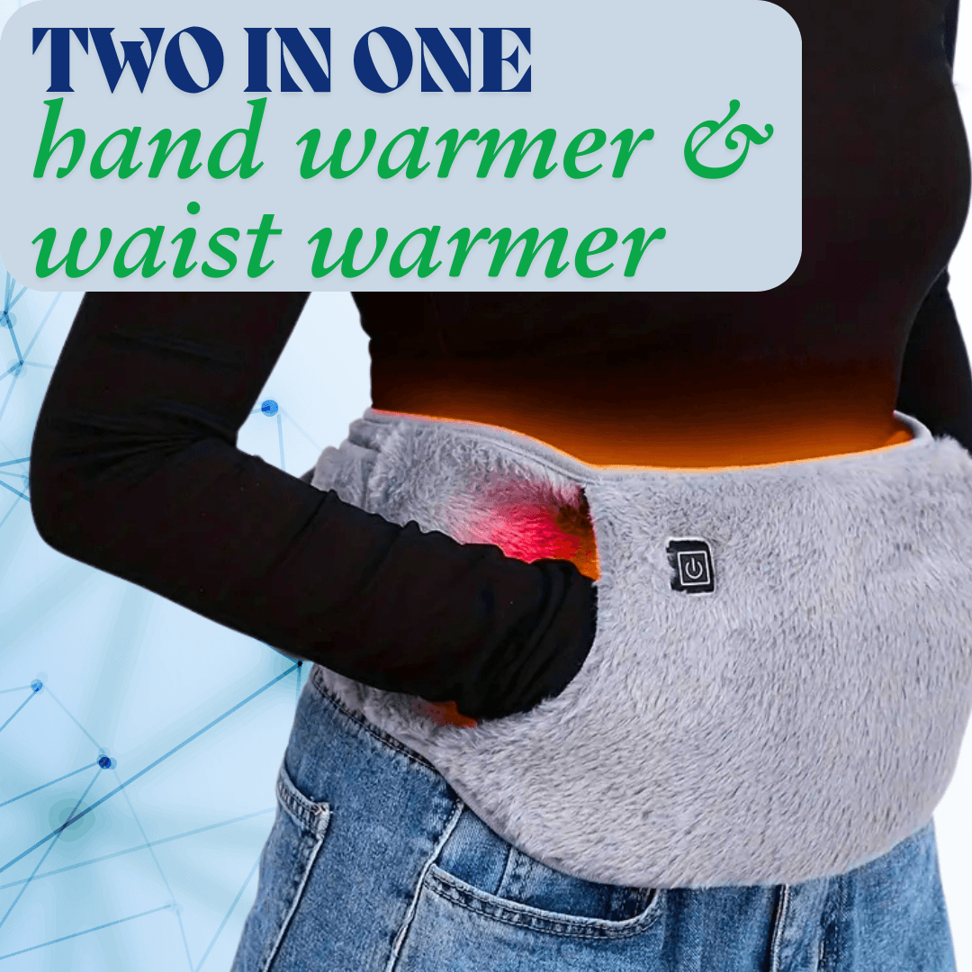 WarmEase™ Menstrual Heating Pad – Plush Comfort &amp; Soothing Support for Cramps Relief