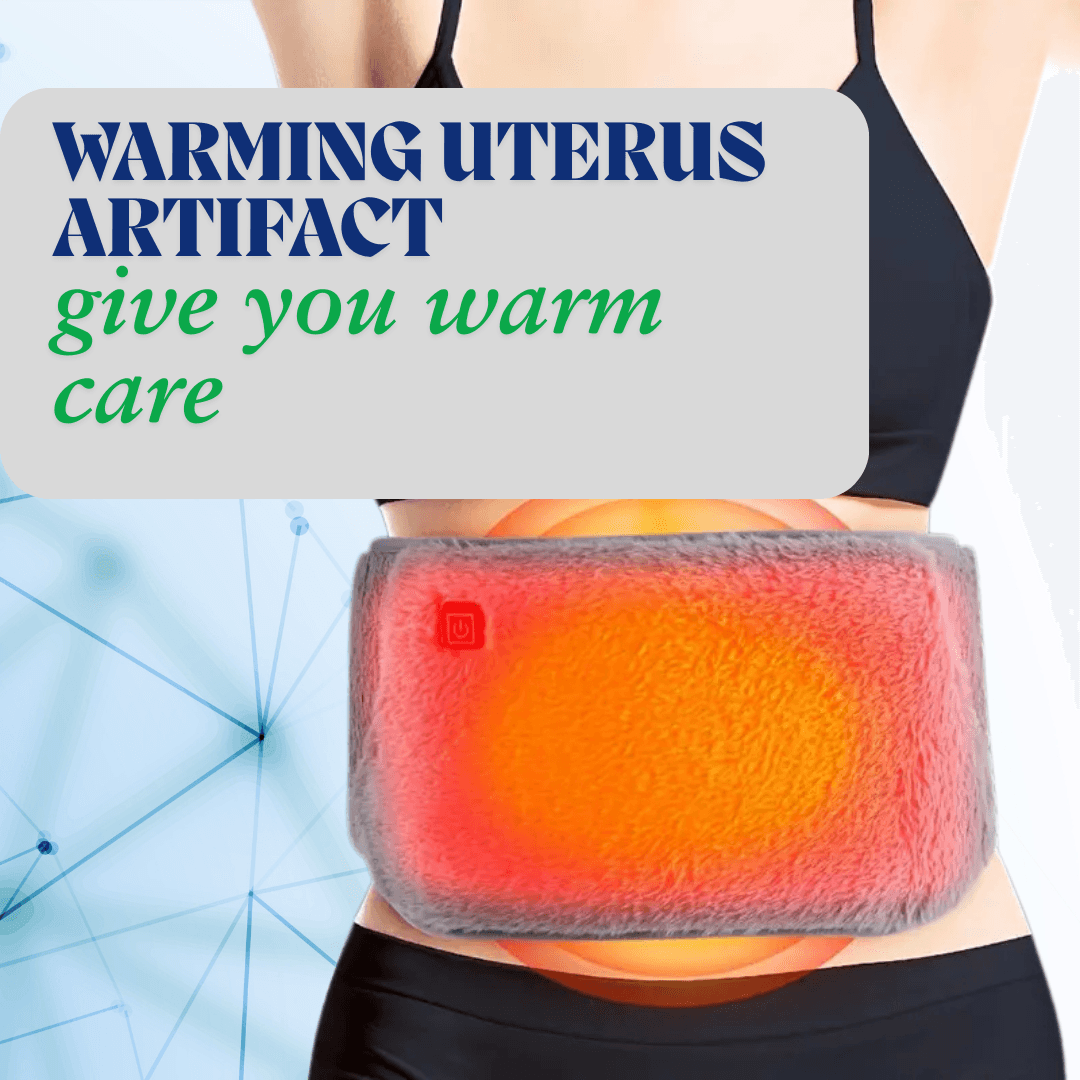 WarmEase™ Menstrual Heating Pad – Plush Comfort &amp; Soothing Support for Cramps Relief