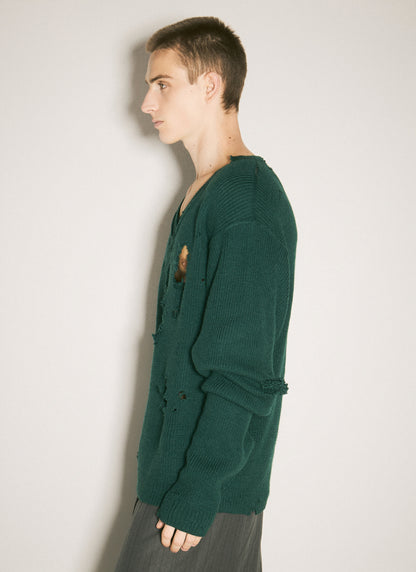 Vetements Men Destroyed Sweater by Luosophy
