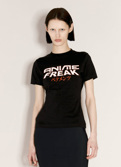 Vetements Women Anime Freak Fitted T-Shirt by Luosophy