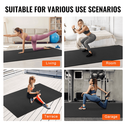 VEVOR Non-Slip High-Density Exercise Mat – Premium Comfort &amp; Stability for Yoga &amp; Fitness - DestGlow