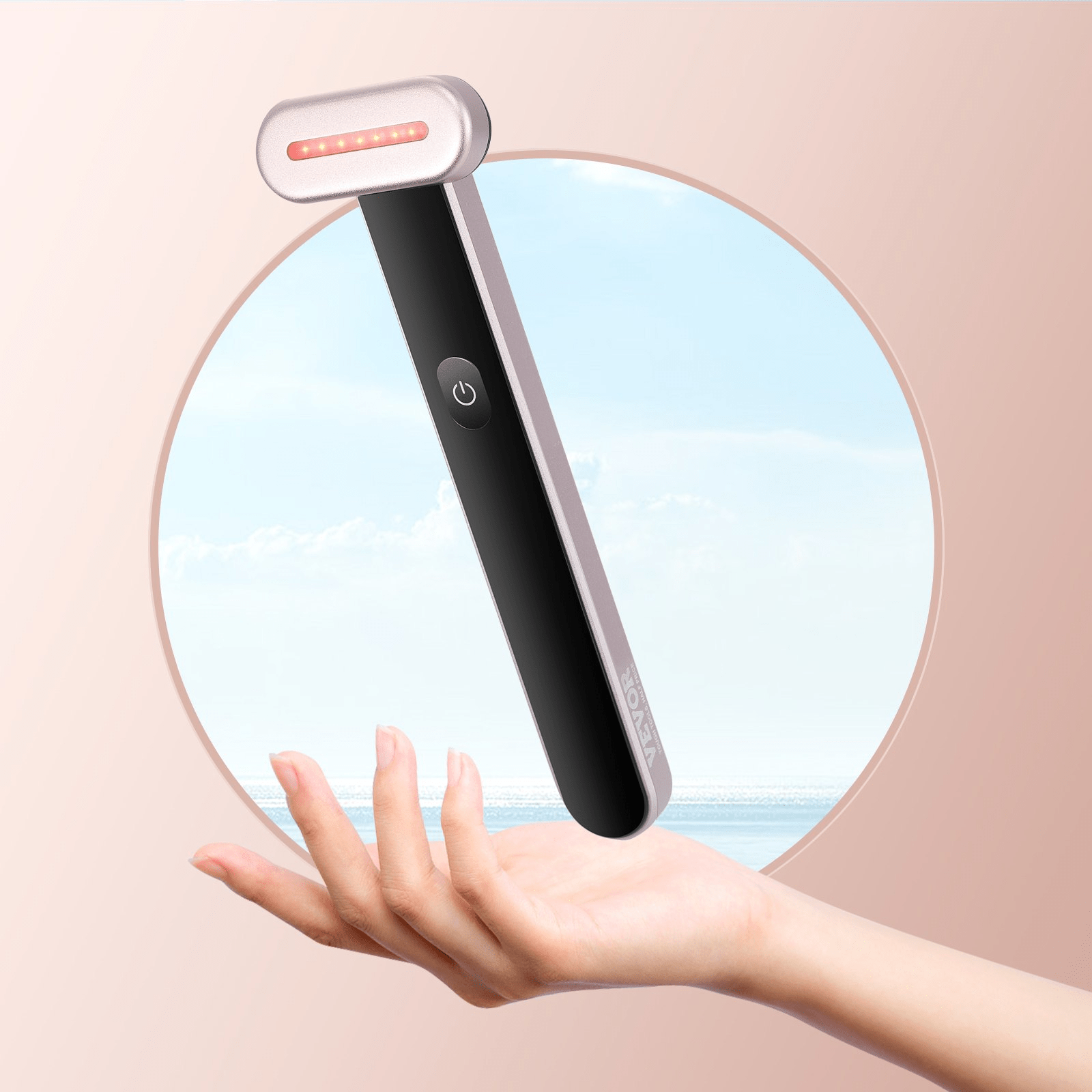 VEVOR Red Light Therapy Wand - 3-in-1 LED Device for Anti-Aging, Acne & Skin Rejuvenation - DestGlow