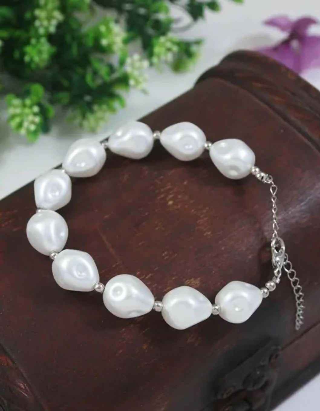 Joban Fashion Hand Made Pearl Bracelet For Women
