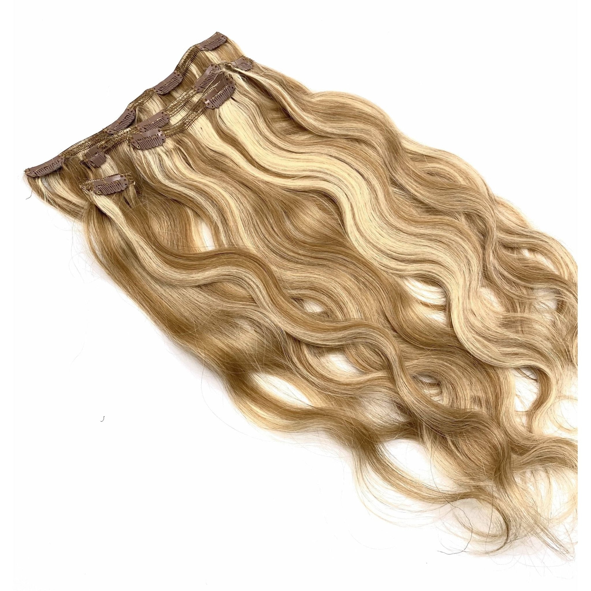 VIP Clip Extensions / Body Wave 18" - ClipeX System