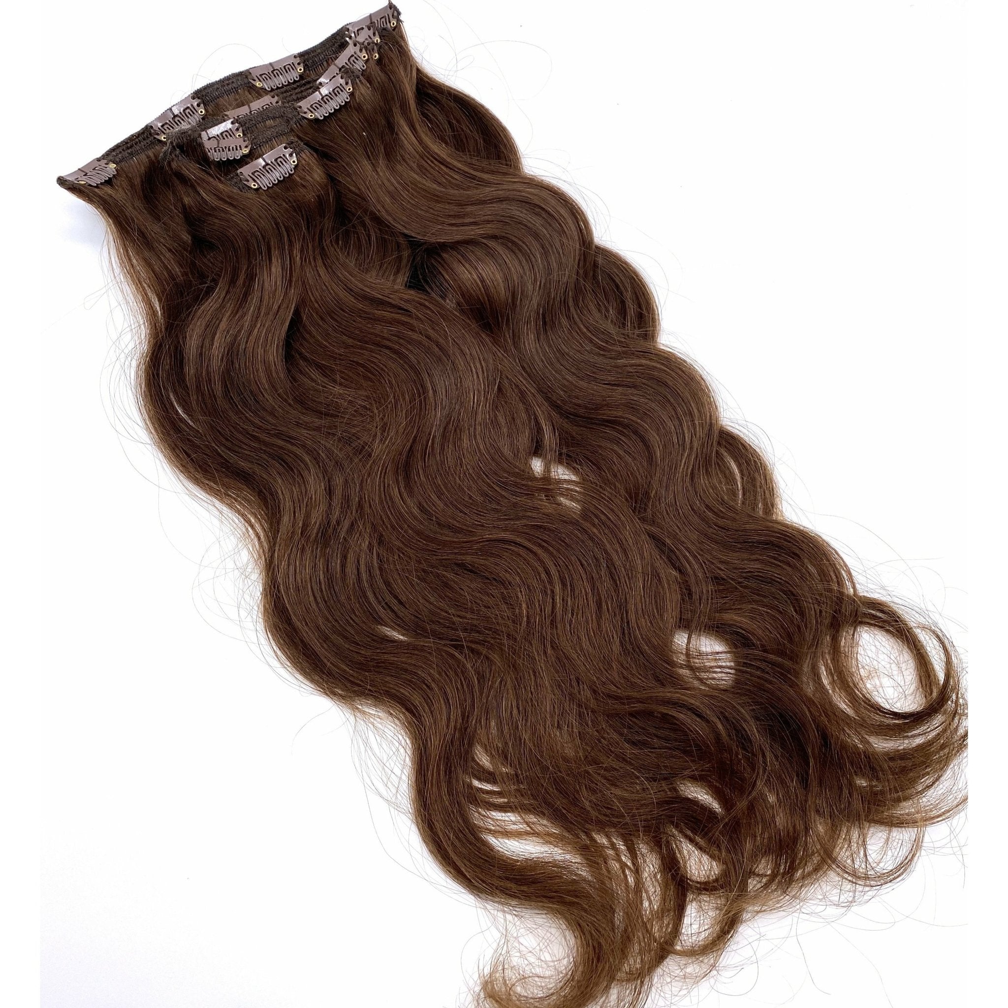 VIP Clip Extensions / Body Wave 18" - ClipeX System
