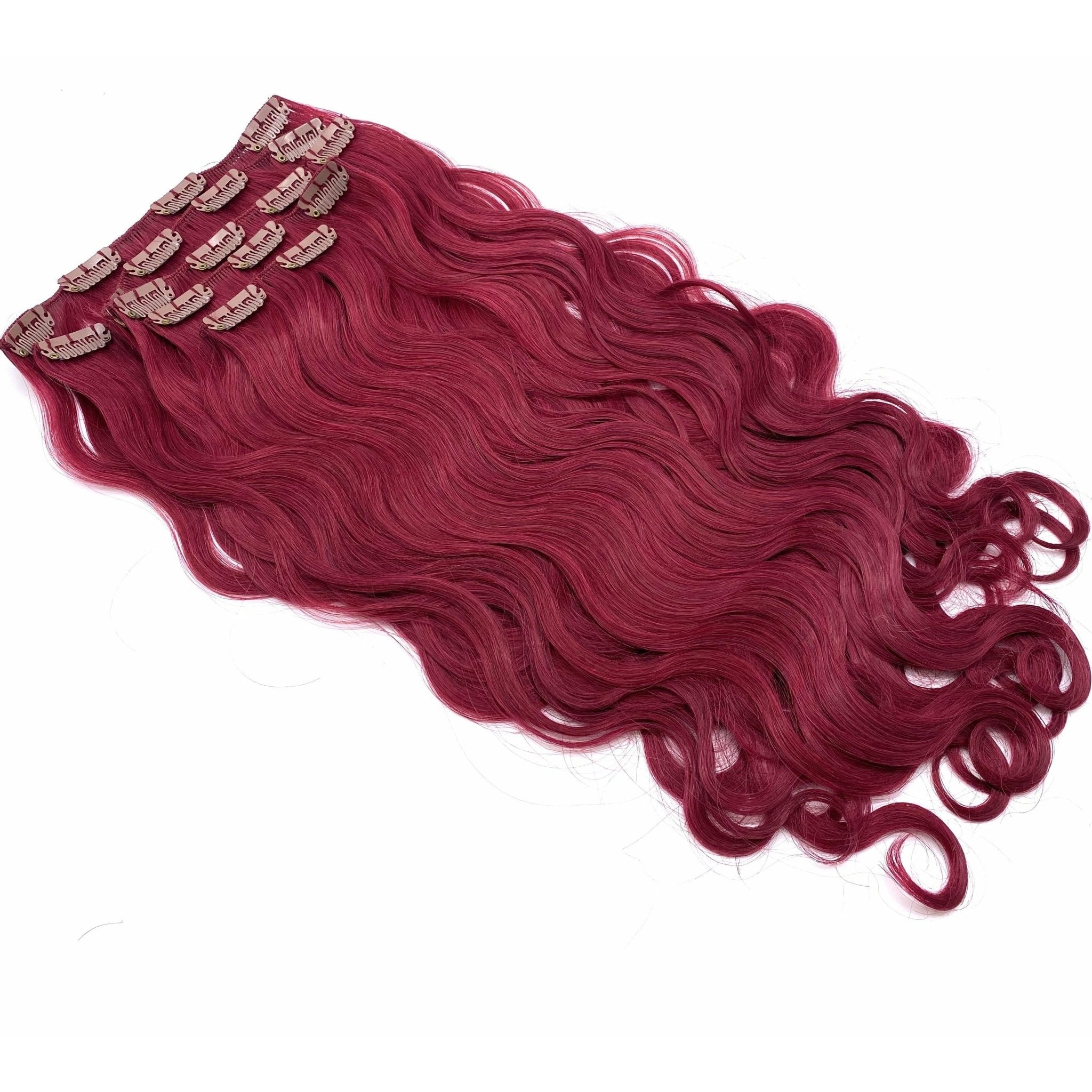 VIP Clip Extensions / Body Wave 18" - ClipeX System
