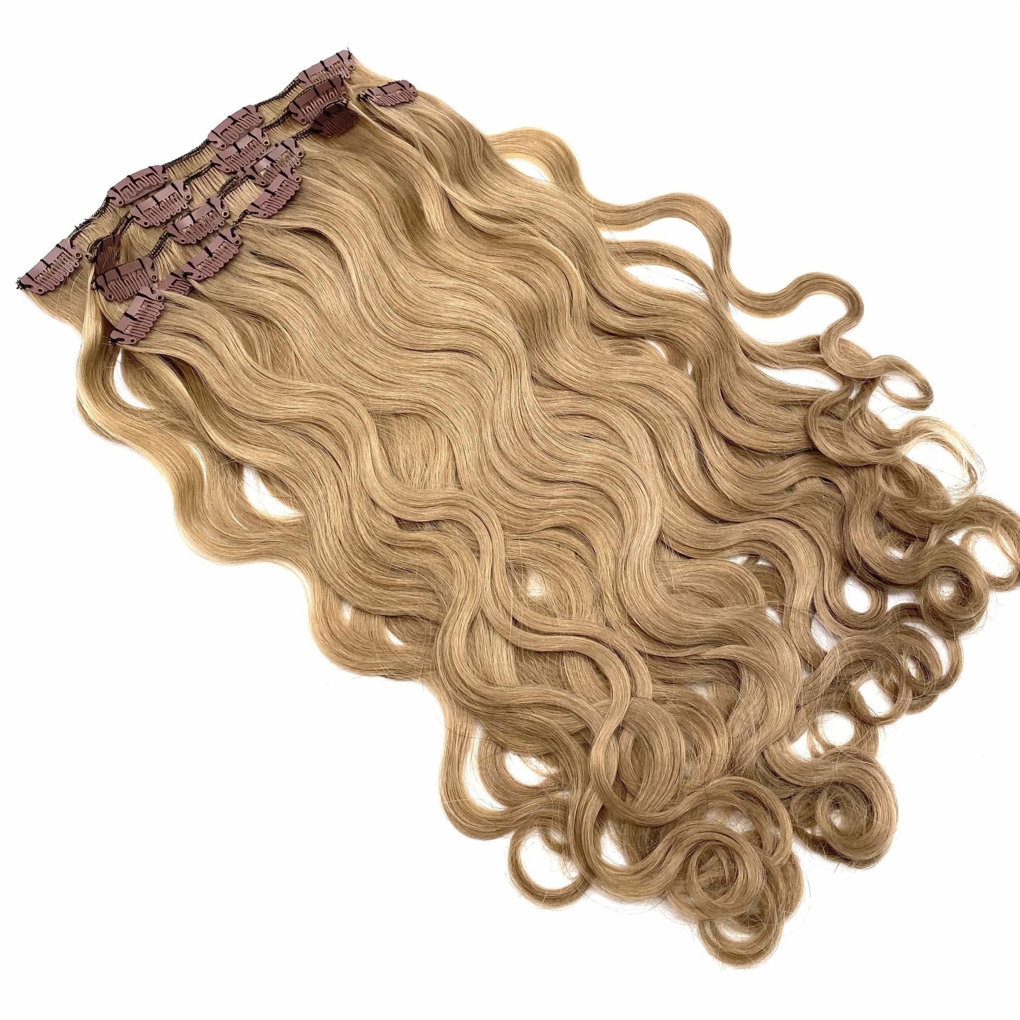 VIP Clip Extensions / Body Wave 18" - ClipeX System