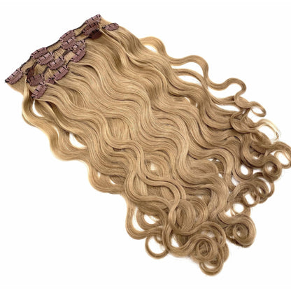 VIP Clip Extensions / Body Wave 18" - ClipeX System