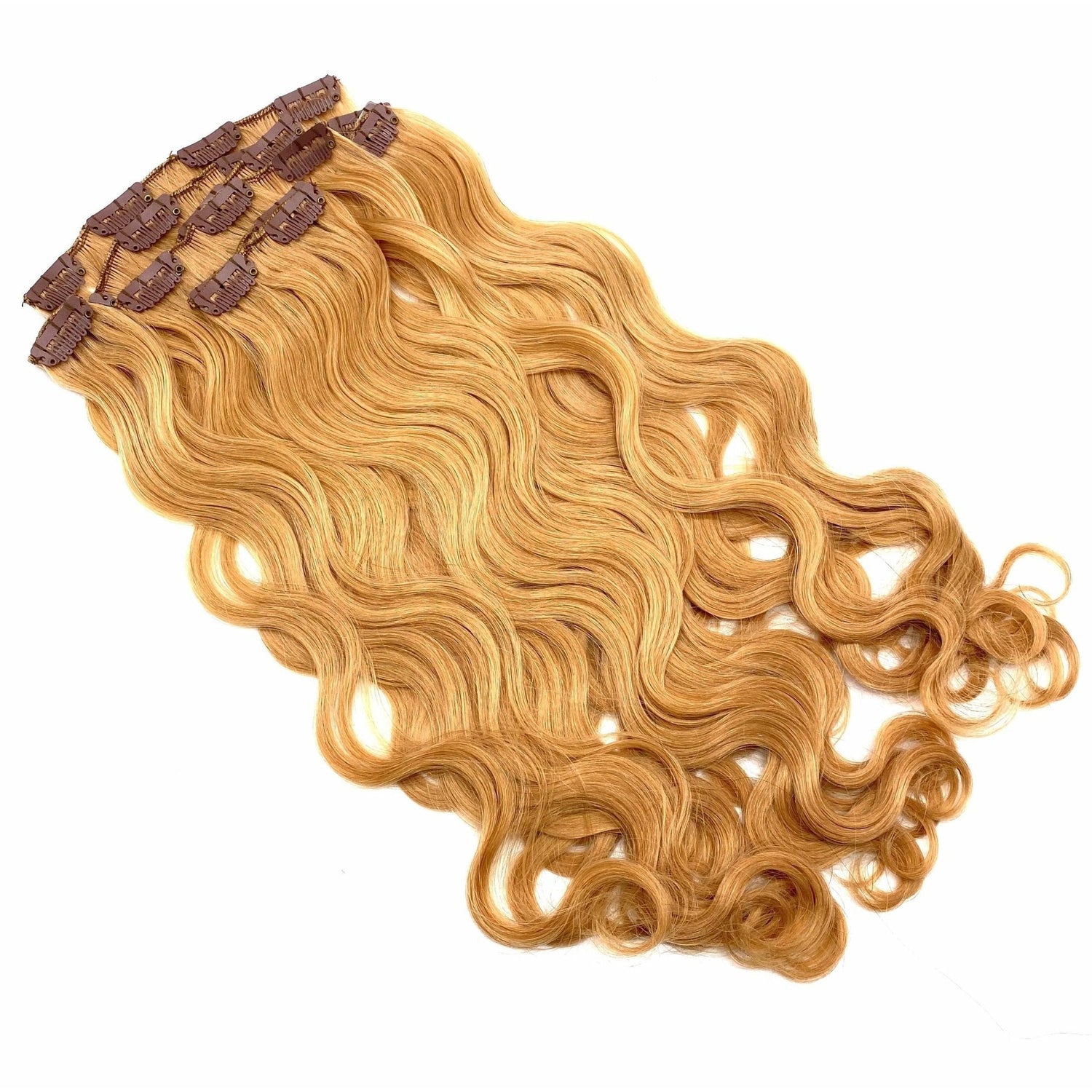 VIP Clip Extensions / Body Wave 18" - ClipeX System