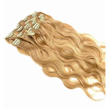 VIP Clip Extensions / Body Wave 18" - ClipeX System
