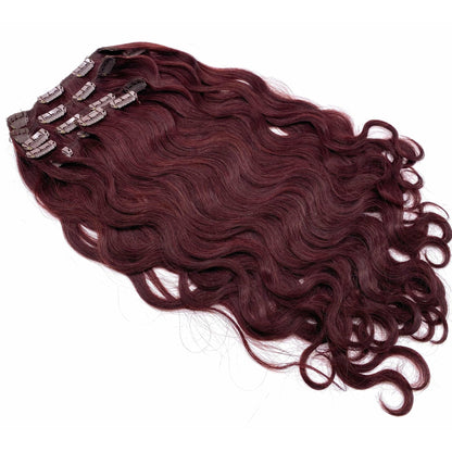 VIP Clip Extensions / Body Wave 18" - ClipeX System