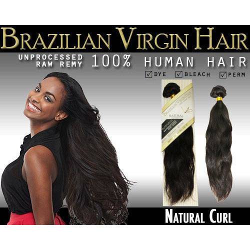 VIP Collection Brazilian Virgin Hair Natural Curl - DestGlow