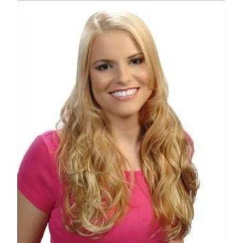 VIP Collection Synthetic Clip-In Extensions / Amber 17" - DestGlow