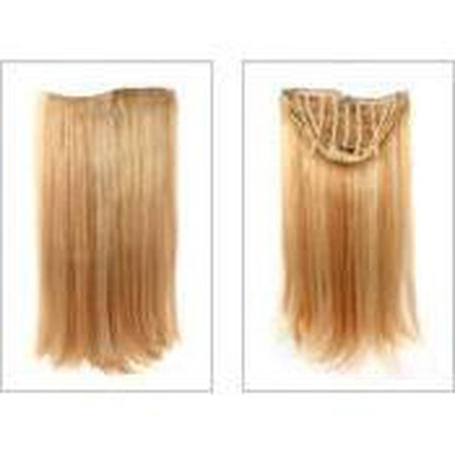 VIP Collection Synthetic Clip-In Extensions / Onyx - DestGlow