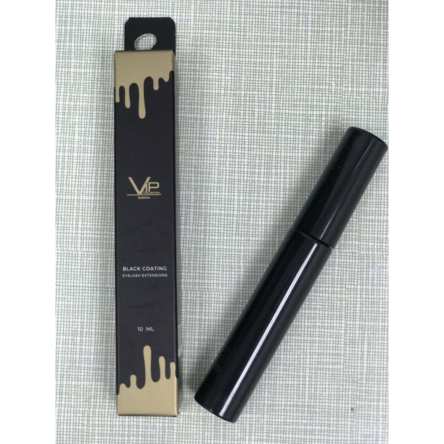 VIP Eyelash Extensions Coating Mascara, Clear &amp; Black, 10 mL