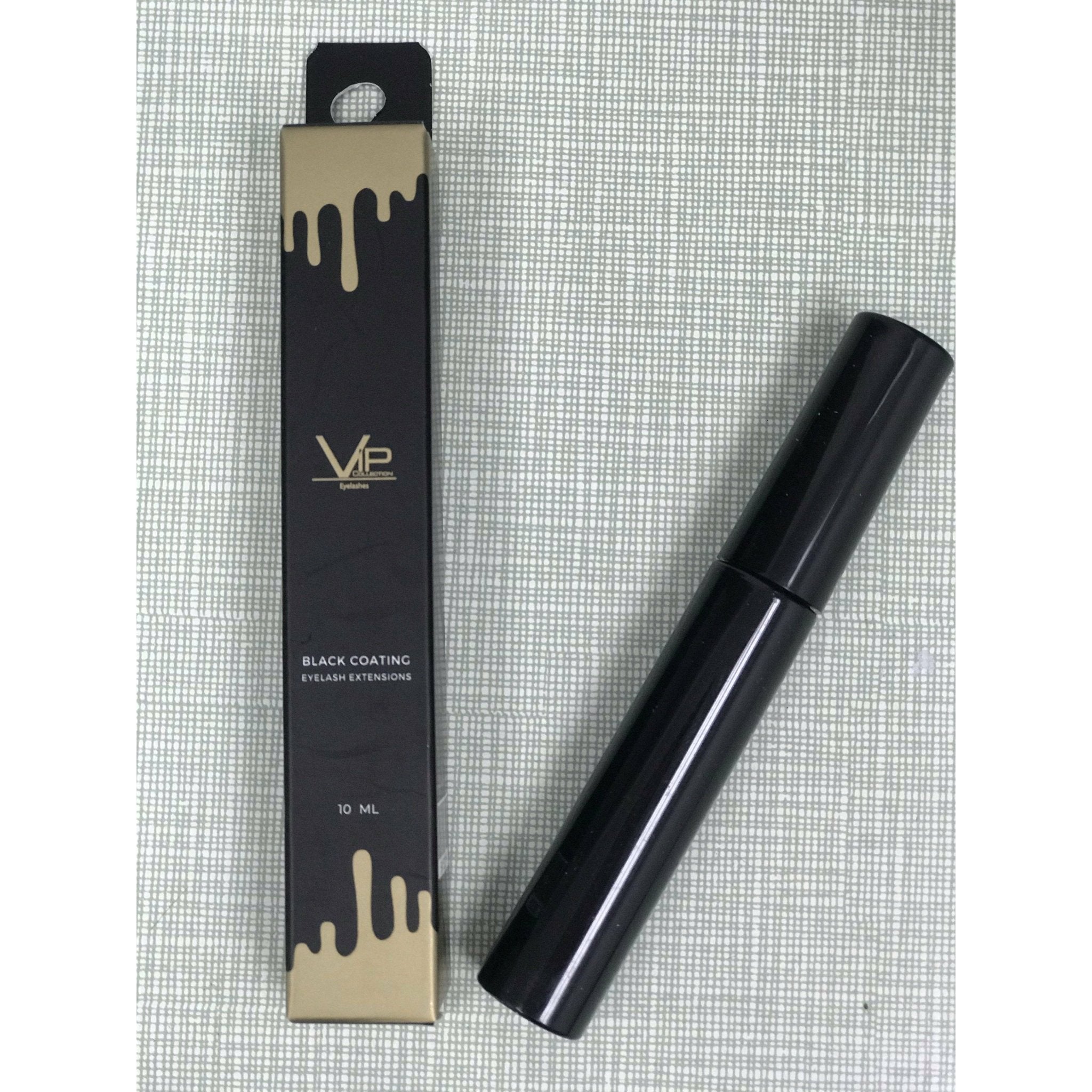 VIP Eyelash Extensions Coating Mascara, Clear &amp; Black, 10 mL