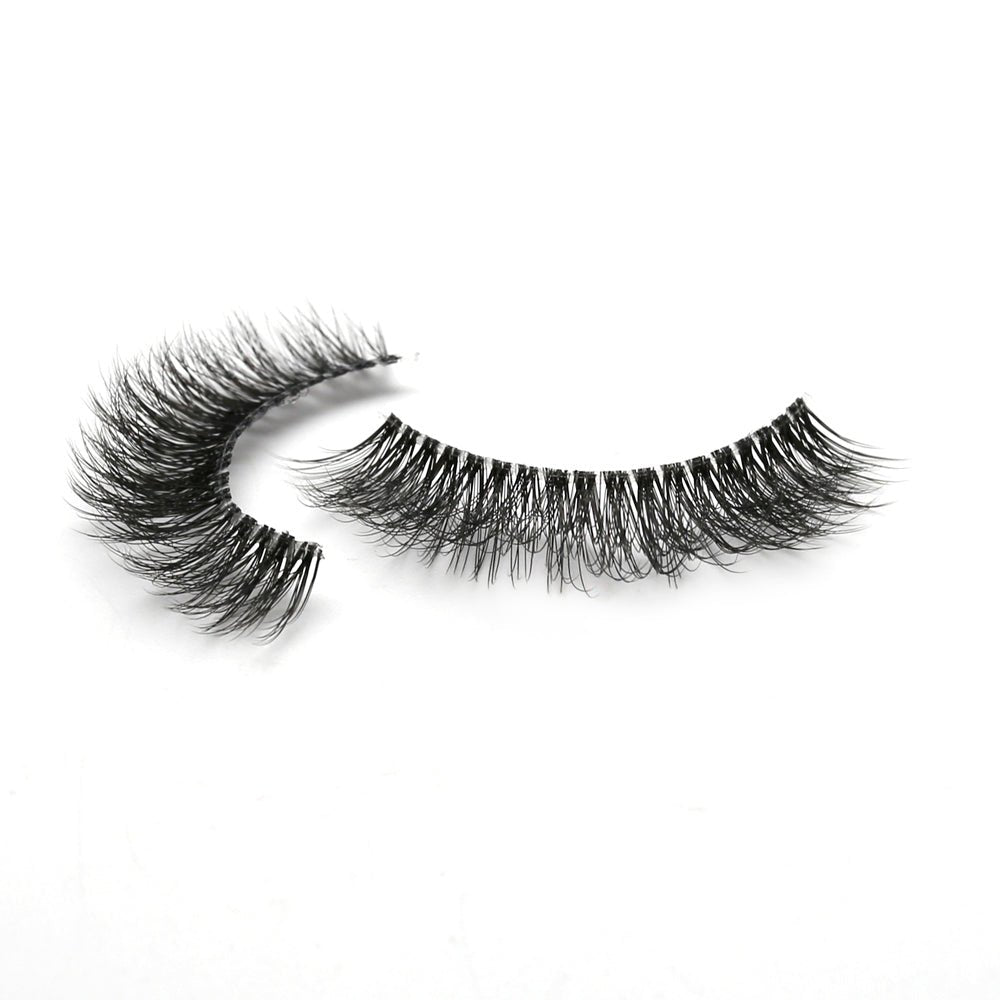 VIP Eyelashes - 3D Faux Mink Invisible Band - DestGlow